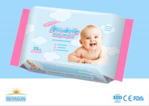 Wholesale Adult / Baby Disposable Wet Wipes Unscented Flushable For Sensitive Skin from china suppliers