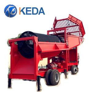 Wholesale 50 TPH Alluvial Gold Mining Equipment Trommel Washing Plant Gold Separator from china suppliers