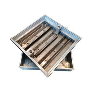 Wholesale EN124 D400 Aluminum Manhole Cover Recessed Type ISO 9001 Certification from china suppliers