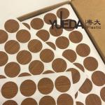 Flexible Heat Resistant Cabinet Screw Stickers For Easy Bolt Protection Brown