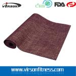 2015 hot selling high quality eco friendly jute yoga mats with customize logo