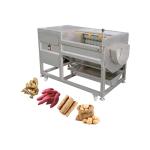 Joyshine Machinery 1.5kw Brush Roller Onion Tomato Skin Peeling and Washing