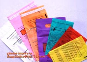 Wholesale Medical packing Zip lockk sealing plastic biohazard specimen bag customized pouch, Disposable plastic medical waste specim from china suppliers