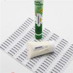 White Woven Clothing Sew EAS Hard Tag , 58KHz AM Label Roll