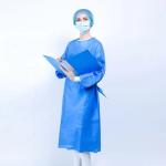 Medical Reinforced Disposable Surgical Isolation Gown Sterile Clothes Non Woven