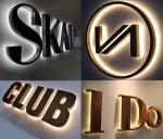 Customized Outdoor Street Address Sign with Copper Etched Stainless Steel and
