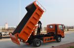 FAW 4x2 Dump Truck Tipper Red Color Light Duty High Strength Frame
