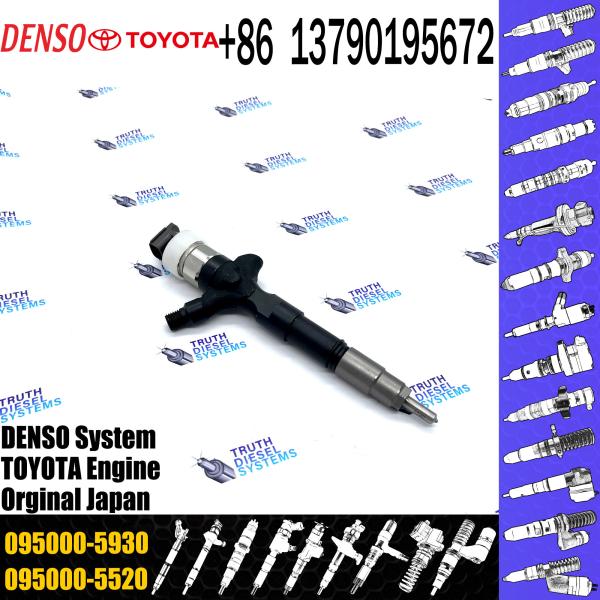 Diesel fuel injector 095000-7760 095000-5930 095000-5931 095000-5660 23670-09060