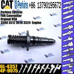 Hot sell brand new 6L4357 6L-4357 common rail diesel fuel injector for
