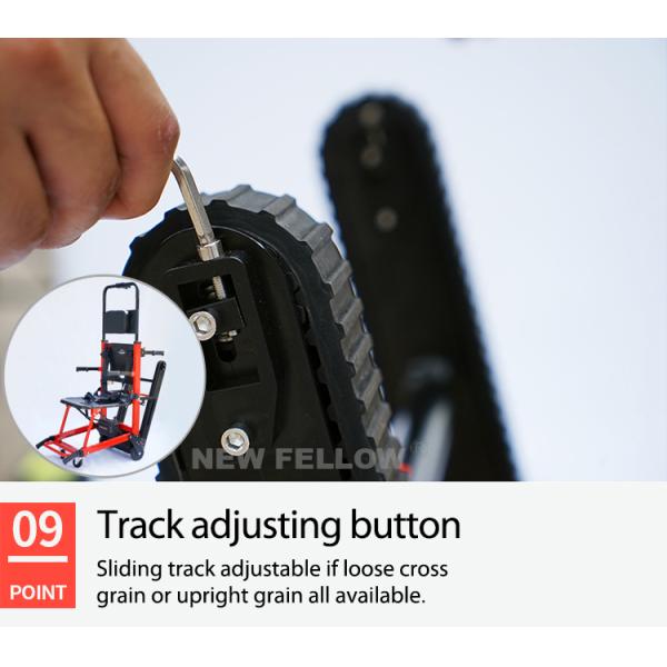 Electric Portable Stair Climbing Power Wheelchair Lift For 160kg Load - Bearing