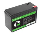 89.6wh IP55 12V 7Ah 7.2Ah Lithium LiFePo4 Battery For Solar Light