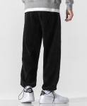Small Moq Clothing Manufacturers Chenille Sweatpants Men'S Wide Leg Loose Casual