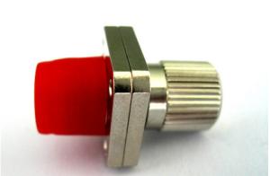 Wholesale Fiber optic adapter FC/APC/UPC adapter with metal dust cap with diferent color dust cap from china suppliers
