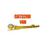 SY365 Excavator Telescopic Arm For Narrow Deep Digging Construction Project