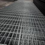 YB/T4001.1-2007 Bright Stainless Steel Industrial Grating With Machine Pressure