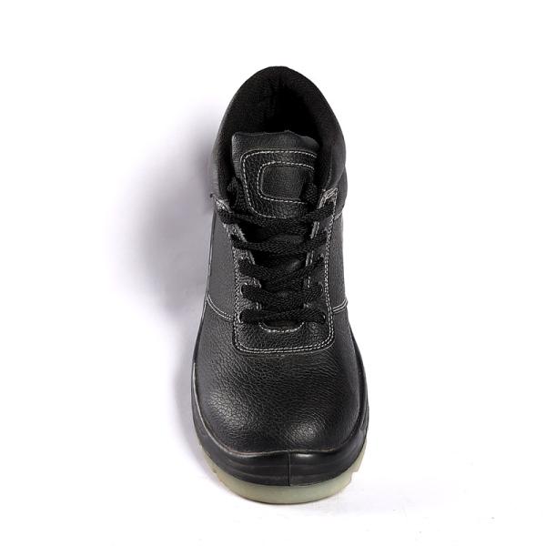 SHENGJIE Industrial Protective Breathable Work Boots Embossed Cow Leather Casual Training Shoes Steel Toe Safety Shoes