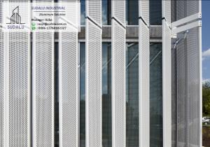 Wholesale SUDALU Foshan Aluminum Facade Cladding Panel for Outdoor Decoration Metal Perforated Panel from china suppliers