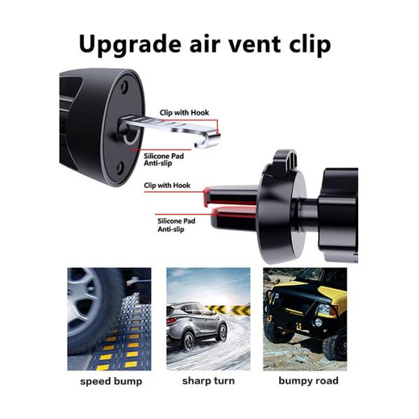 Automatic Clamping Magsafe Car Charger Mount Multifunction RoHS Approved