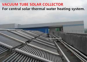 Wholesale Economic Vacuum Tube Solar Collector Horizontal Mounted 50 Collector Tubes / Set from china suppliers