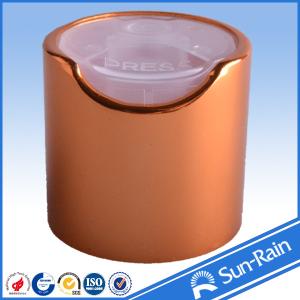 Wholesale Multi color Cosmetic Plastic Bottle Cap , Non spill plastic jar caps from china suppliers