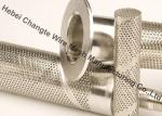 Galvanized 316 Stainless Steel 0.1mm Perforated Metal Mesh Screen