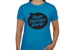 Blank Lightweight Short Sleeve Slim Fit Women's T - Shirts Cotton Material
