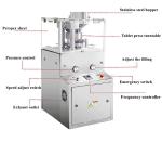 Tablet pill press machine single press automatic rotation
