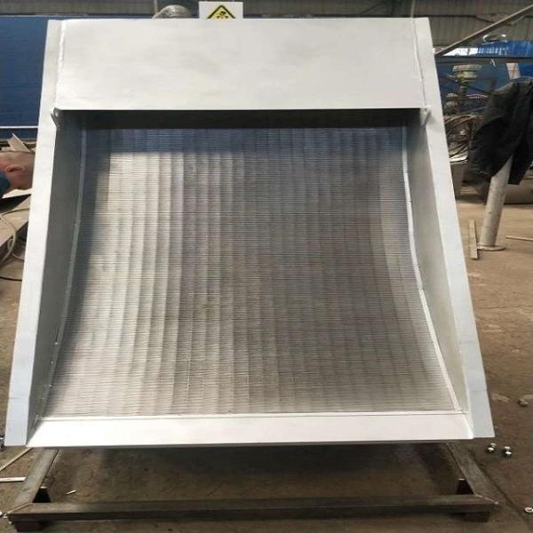 V-Shape Wire TPBS Sieve Bend Screen Filter Made of SS304/316/Duplex Stainless
