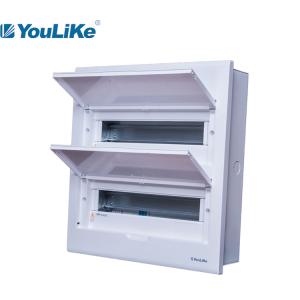 Wholesale Electric Plastic Flush Mount Distribution Box 32 Way With CE Certification from china suppliers