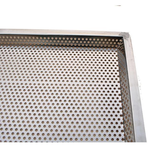 Customized Perforated Baking Trays For Drying Herb - Medicine , 460 X660 Mm Size