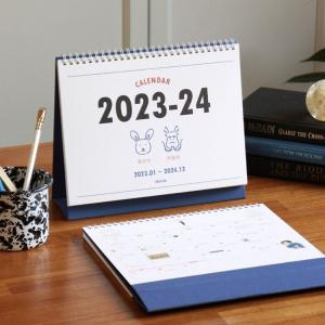 Wholesale Custom Printing Art Paper Mini 2024 Desk Calendar from china suppliers