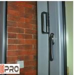 Sound Insulation Aluminum Sliding Folding Window Double Glazing frameless
