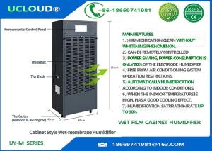 Wholesale Remotely Control Cabinet Wet Film Humidifier Industrial Indoor With Caster Wheel from china suppliers