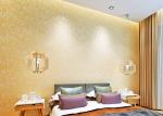Eco-friendly Non-woven Home Decoration Wallpaper European Style Embossed Foam