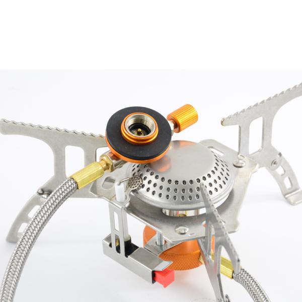 Outdoor Mini Portable Camping Gas Stove Stainless Steel Folding Gas Burner Stove