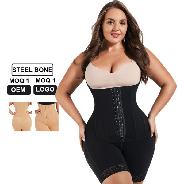 HEXIN Steel Bone Full Body Shaper and Fajas Colombianas Shapewear for BBL Post Surgery