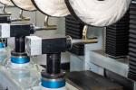 PROMAX Controlled Four Stations Automatic Polishing Machine For Brass Handles