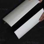 White Customized Decorative Aluminium Panel Sheet Curved Shape 1.5mm 2.0mm