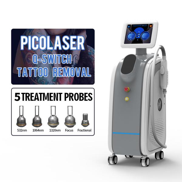 CE Approved Long Pulse Nd Yag Laser Hair Removal Machine 1064nm / 532nm