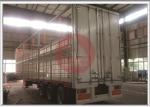 13 Ton PVC Cover Curtain Side Trailer Simple Operation With Air Guide Sleeve