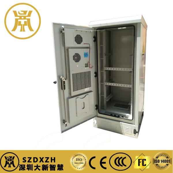 IP65 Outdoor Telecom Cabinet 40U Outdoor Enclosure Anti Theft With Integrated