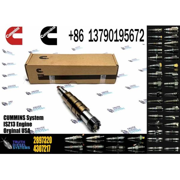 New Construction Machinery Fuel Injector Parts for ISZ13 2897320 1933613 2030519 2031836PX for CUMMINS Diesel Engine