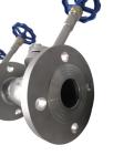 Long Stem Cryogenic Globe Valve Stainless Steel Material DN15 To DN200