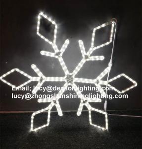 China christmas led snowflake light on sale