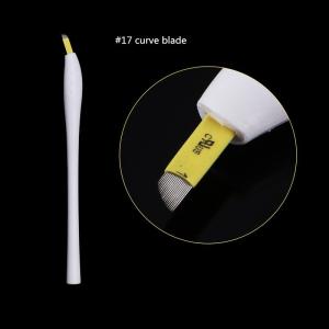 Wholesale Plastic Disposable Microblading Pen with #17 Blade Needles Checked by Microscope from china suppliers
