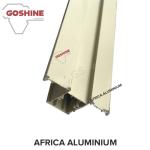 factory 6063 - T5 alloy powder coated window door aluminium for nigeria