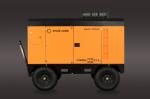 Diesel Mobile Air Compressor Water Cooling For Industrial