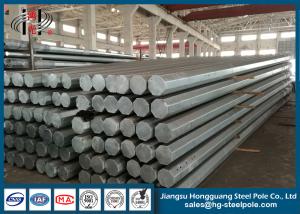 Wholesale 450daN Steel Utility Electrical Power Pole GR65 With More Than 25 Years Life Period from china suppliers