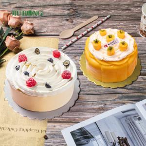 Wholesale Anti Water Hexagon Mini Cake Board Grey For Lunch Food Packaging from china suppliers