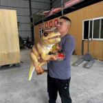 Amusement Dinosaur Baby Hand Puppet Gift For Kids Amusement Park